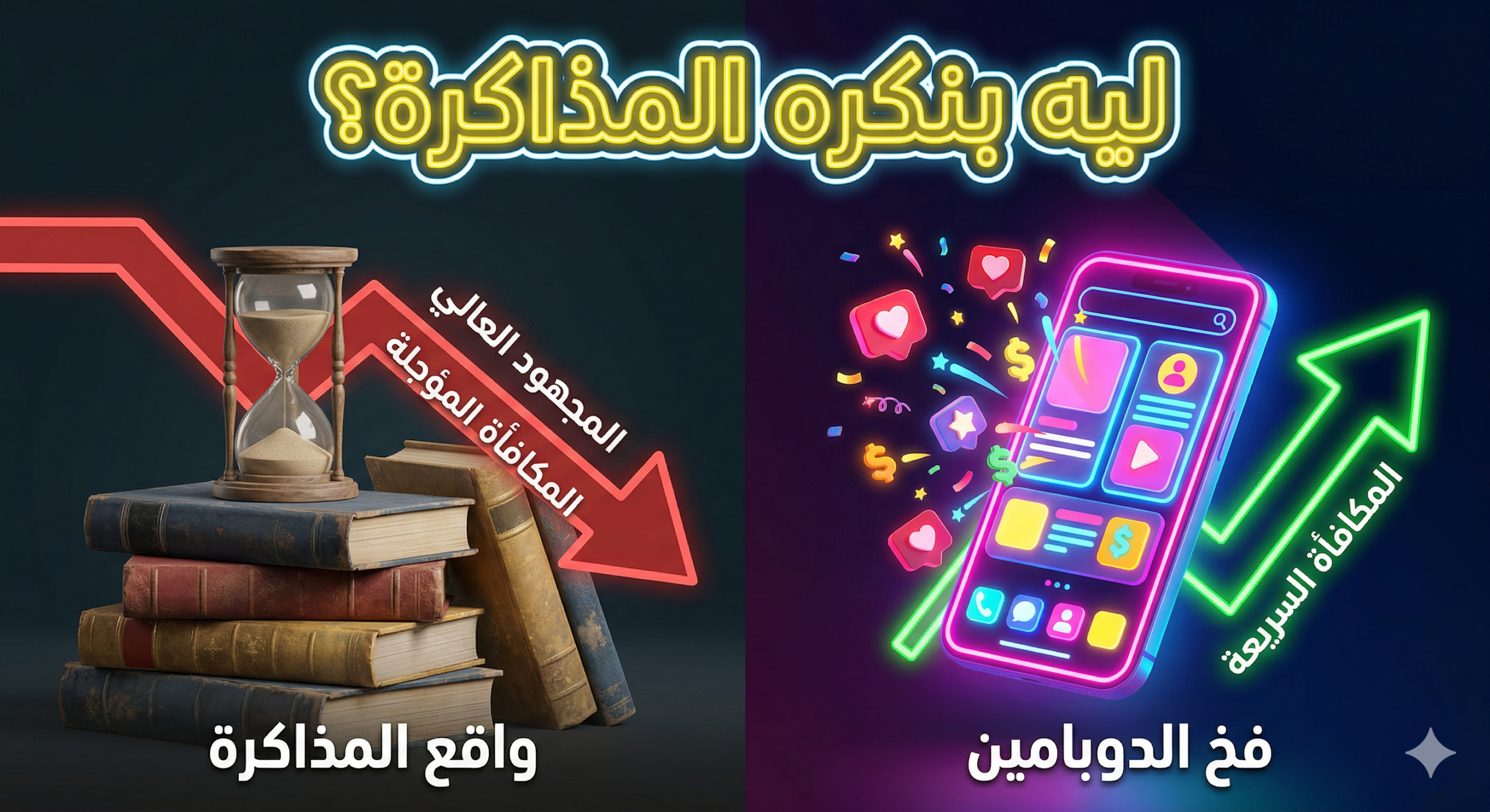 لماذا نكره المذاكرة؟ الدليل العلمي للقضاء على الملل أثناء المذاكرة