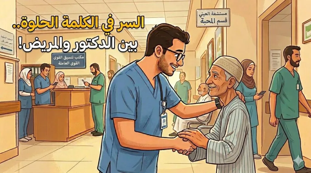 جبر الخواطر في المستشفى